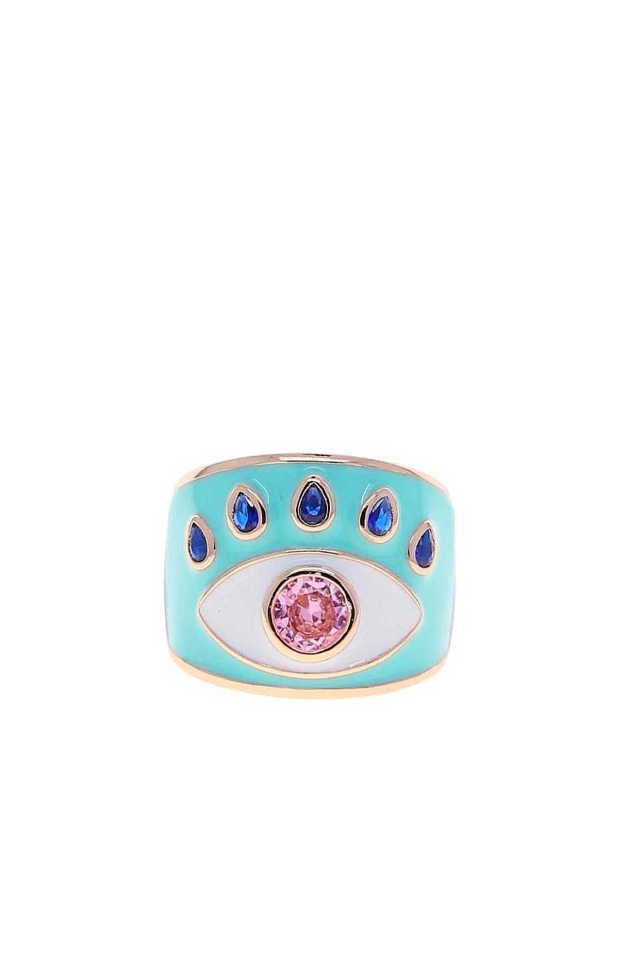 Accesorios Fetiche Suances | Anillo Ojo Celestial Aqua