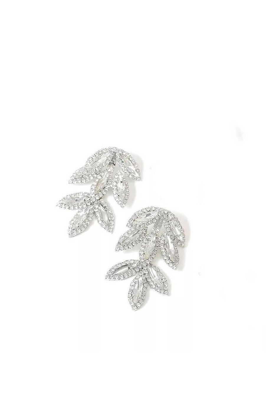 Accesorios Fetiche Suances | Pendientes Hojas De Cristales