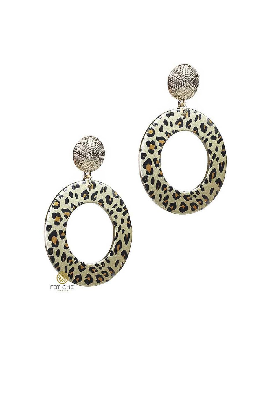 Accesorios Fetiche Suances | Pendientes Aroprint Leopardo