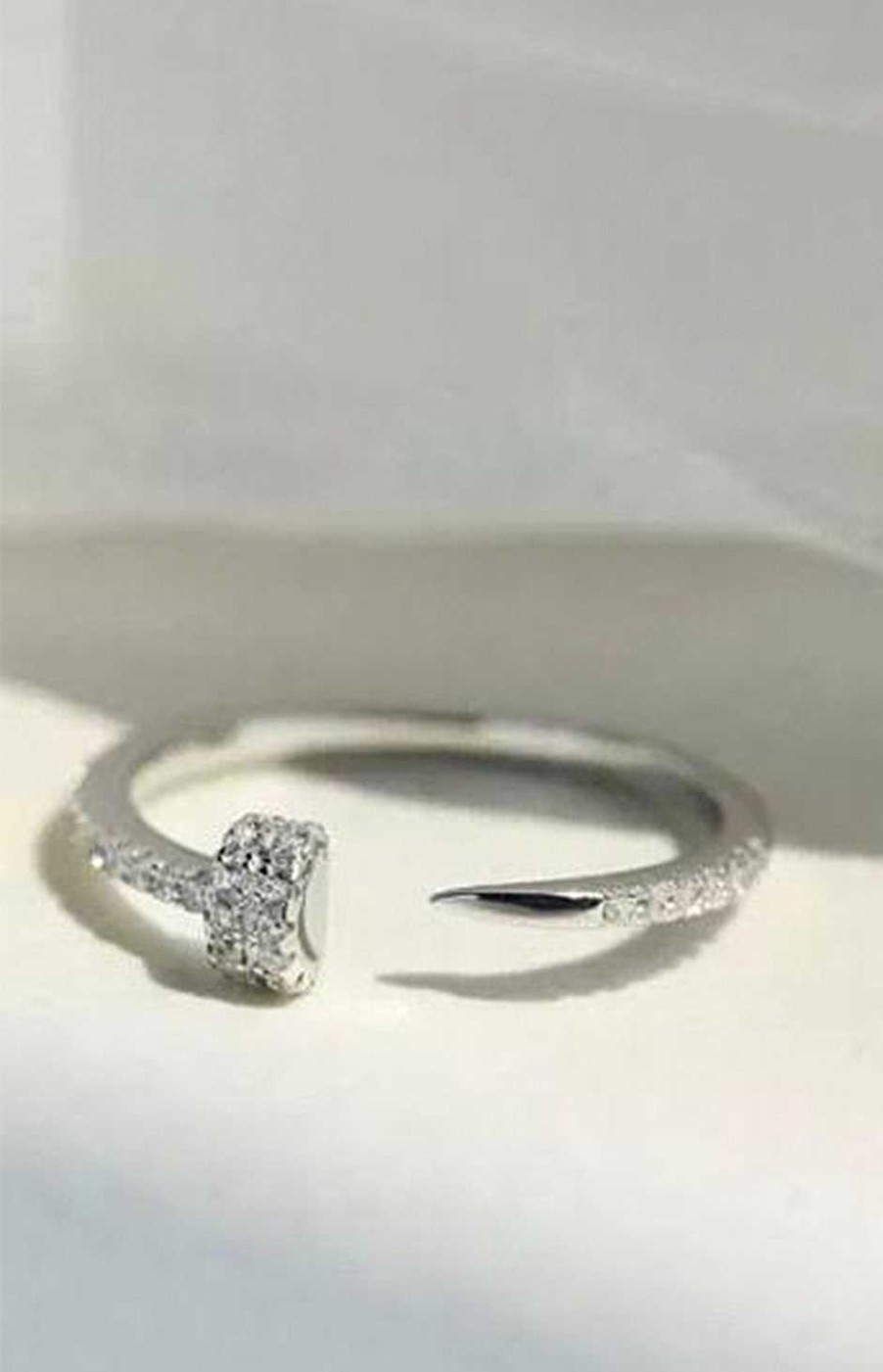 Accesorios Fetiche Suances | Anillo Fino Tornillo Plata