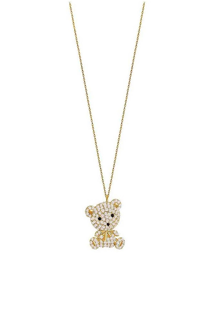Accesorios Fetiche Suances | Collar Osito Circonitas
