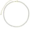 Accesorios Fetiche Suances | Collar De Circonitas Dorado