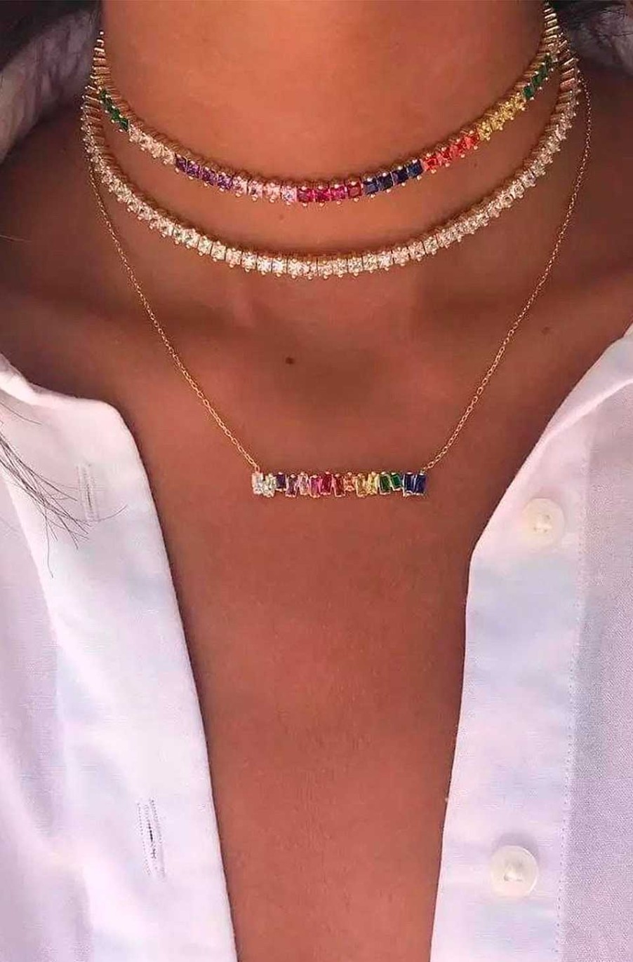Accesorios Fetiche Suances | Collar Chocker Raimbow