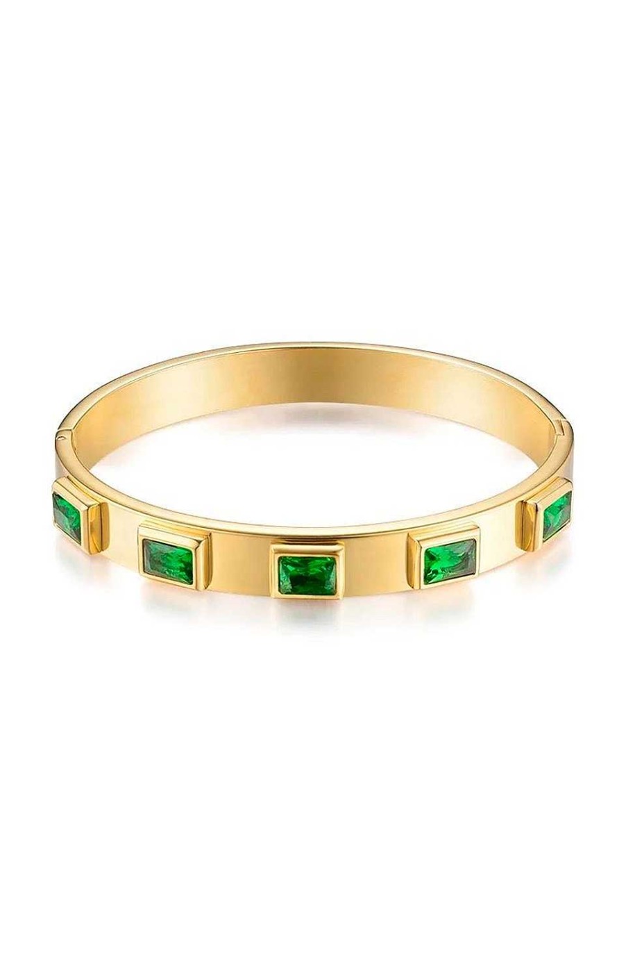 Accesorios Fetiche Suances | Pulsera Circ N Verde Esmeralda