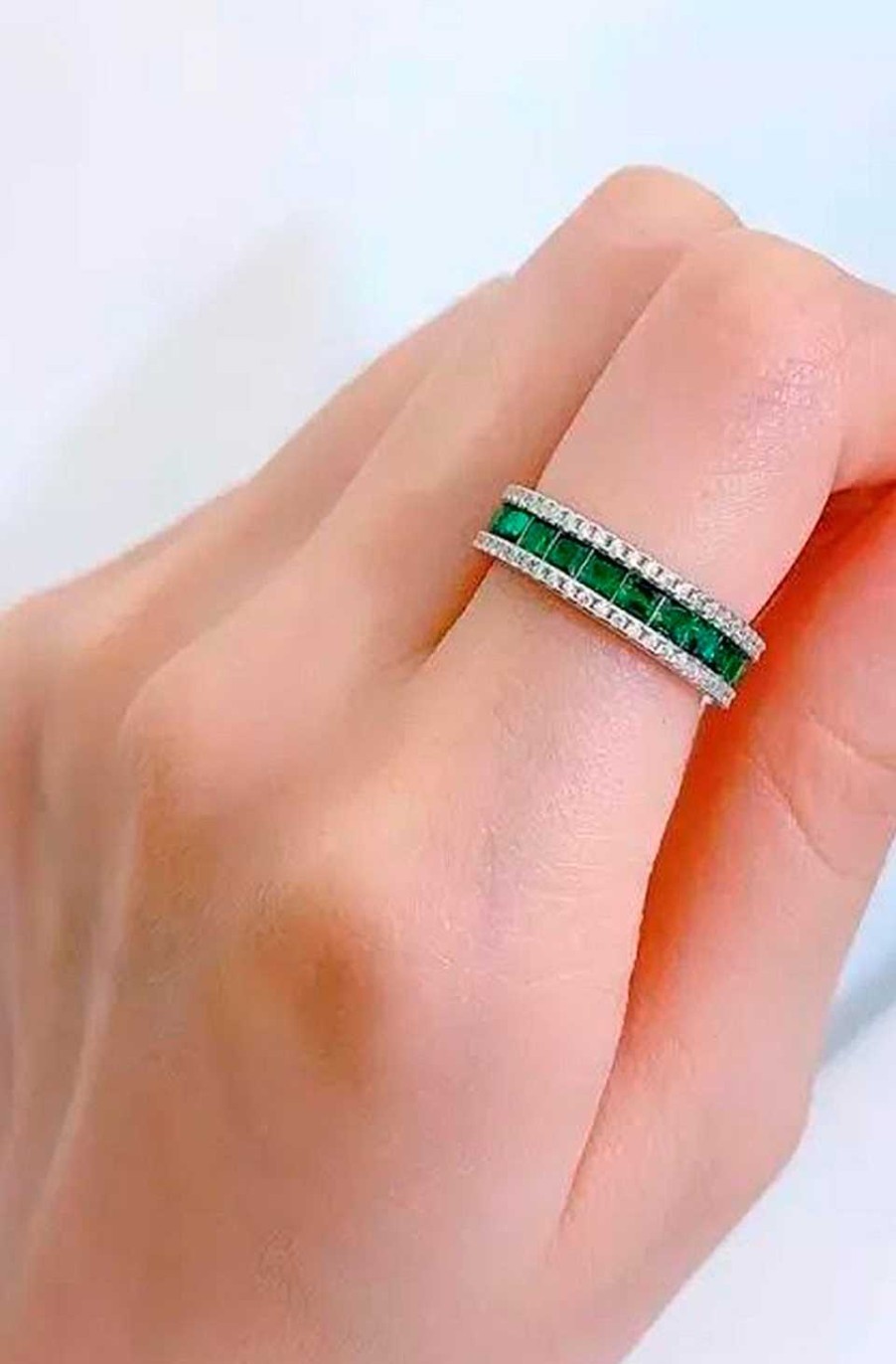 Accesorios Fetiche Suances | Anillo Princesa Esmeralda Verde