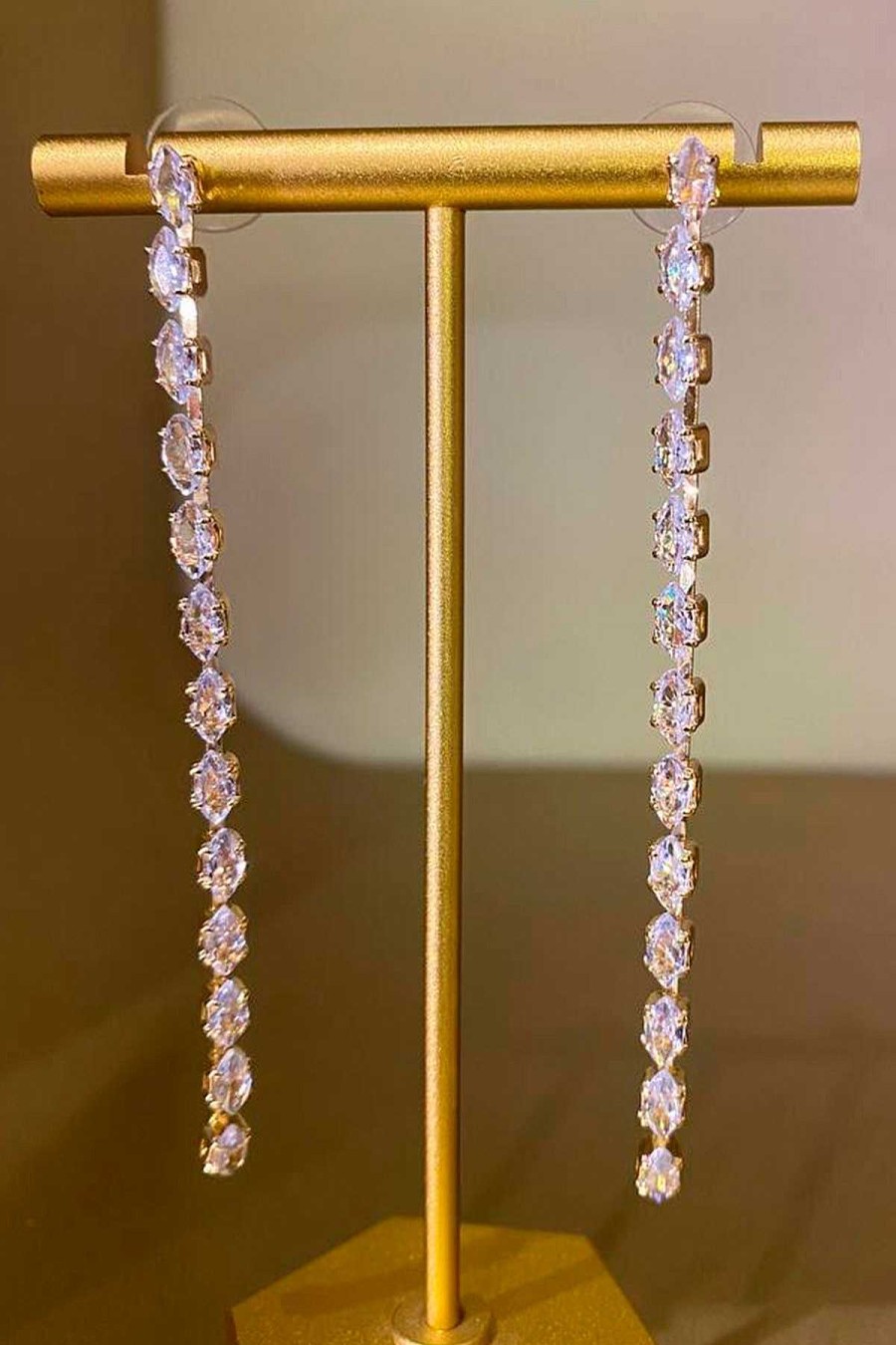 Accesorios Fetiche Suances | Pendientes Lagrimas Dorados