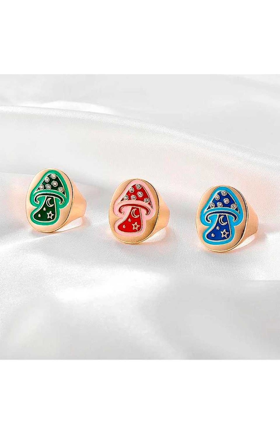 Accesorios Fetiche Suances | Anillo Mushroom Red
