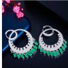 Accesorios Fetiche Suances | Pendientes Noria Verde Esmeralda