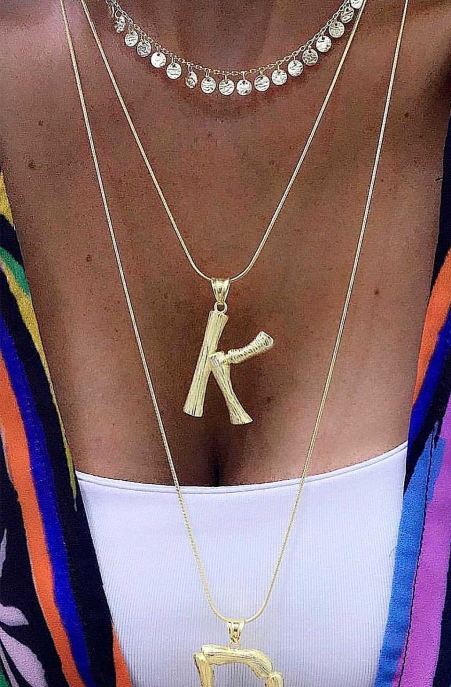 Accesorios Fetiche Suances | Collar Inicial¨K¨