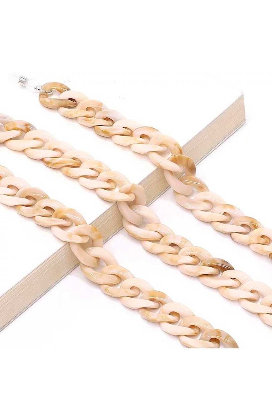 Accesorios Fetiche Suances | Cadena Tortoisse Beige