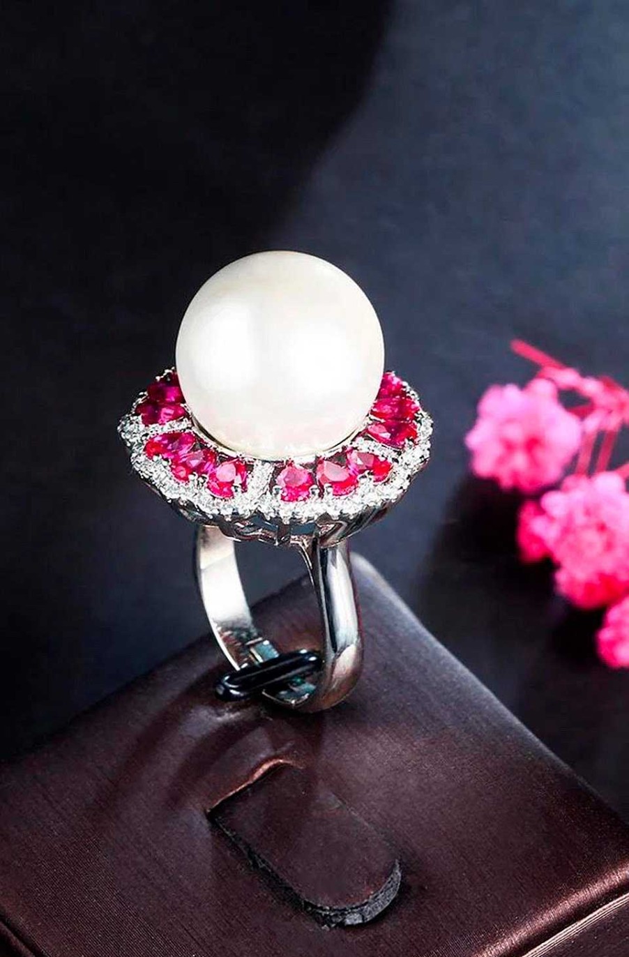 Accesorios Fetiche Suances | Anillo Perla Reina