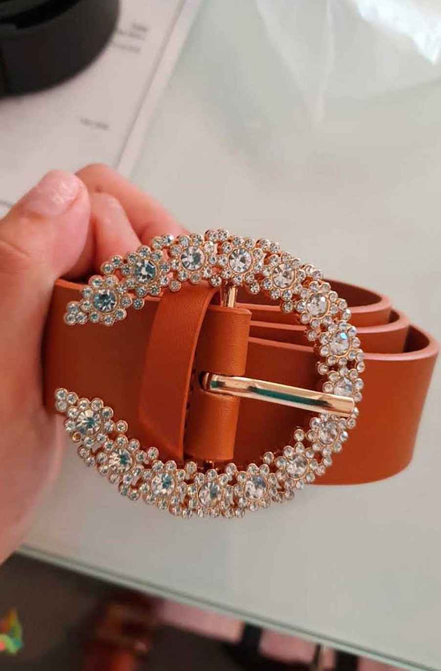 Accesorios Fetiche Suances | Cintur N Hebilla Joya Herradura Cuero