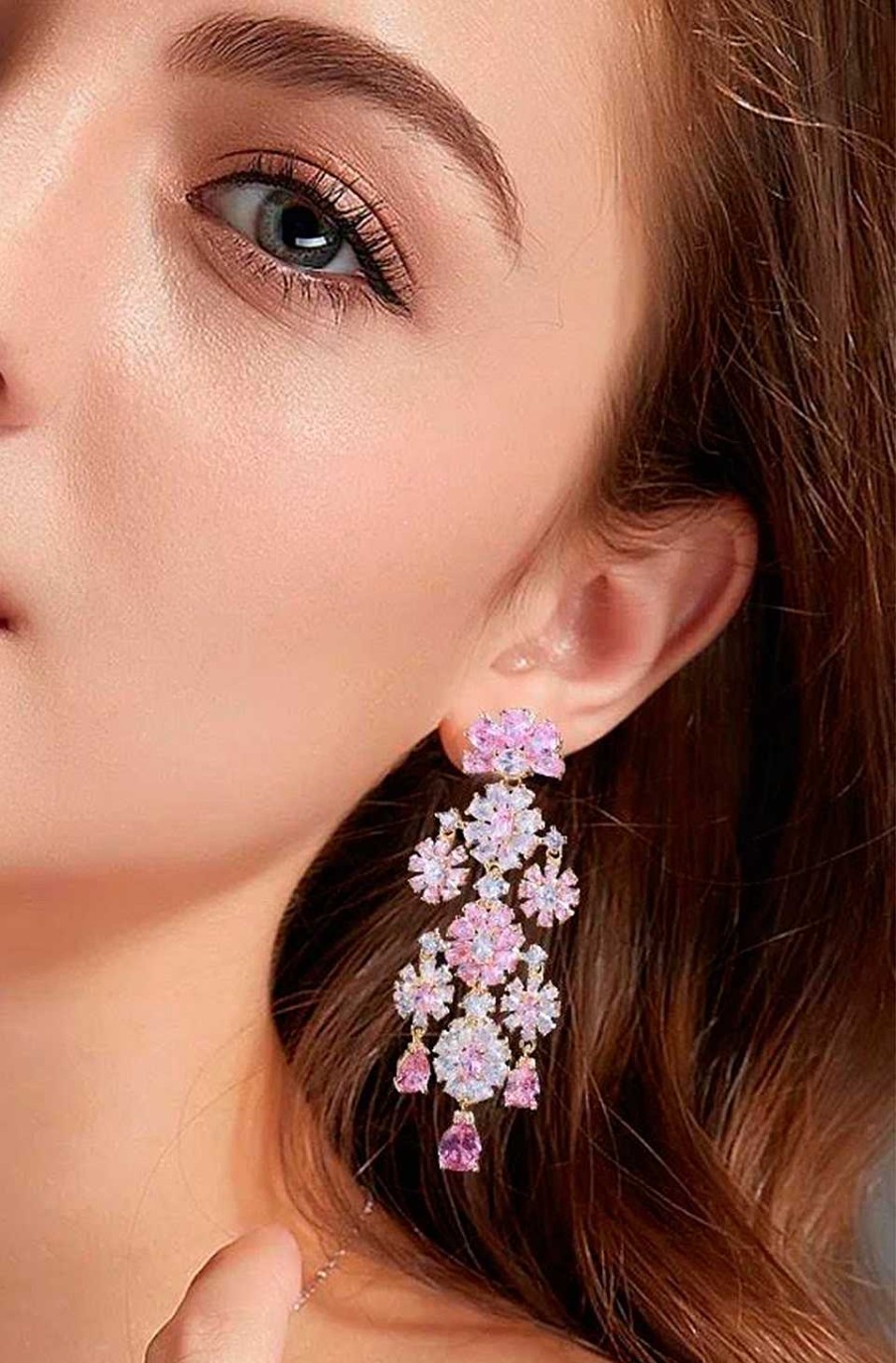 Accesorios Fetiche Suances | Pendientes Flores Rosas
