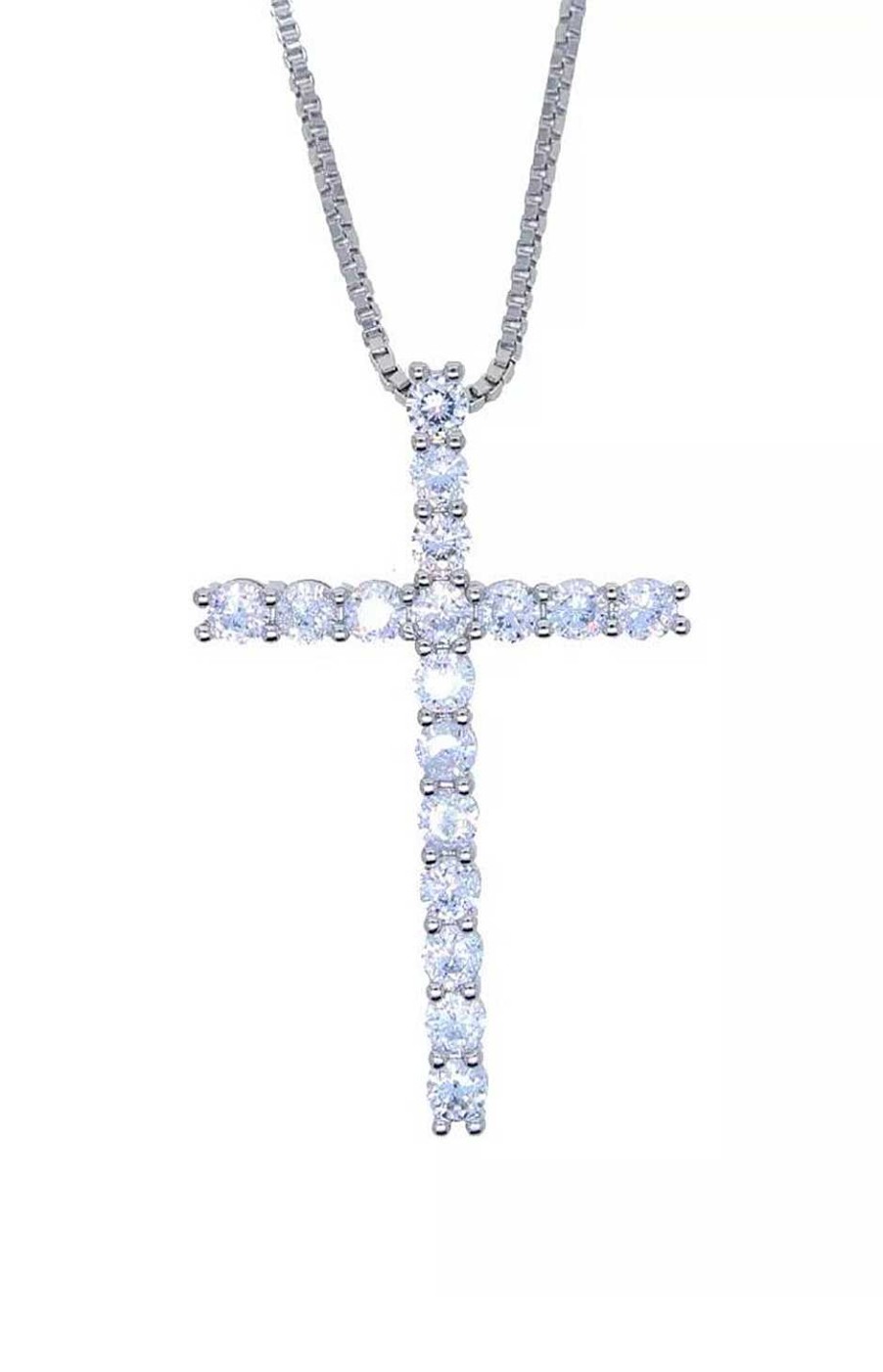 Accesorios Fetiche Suances | Collar Cruz Circonitas