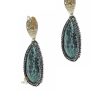 Accesorios Fetiche Suances | Pendientes Gota Snake Verde