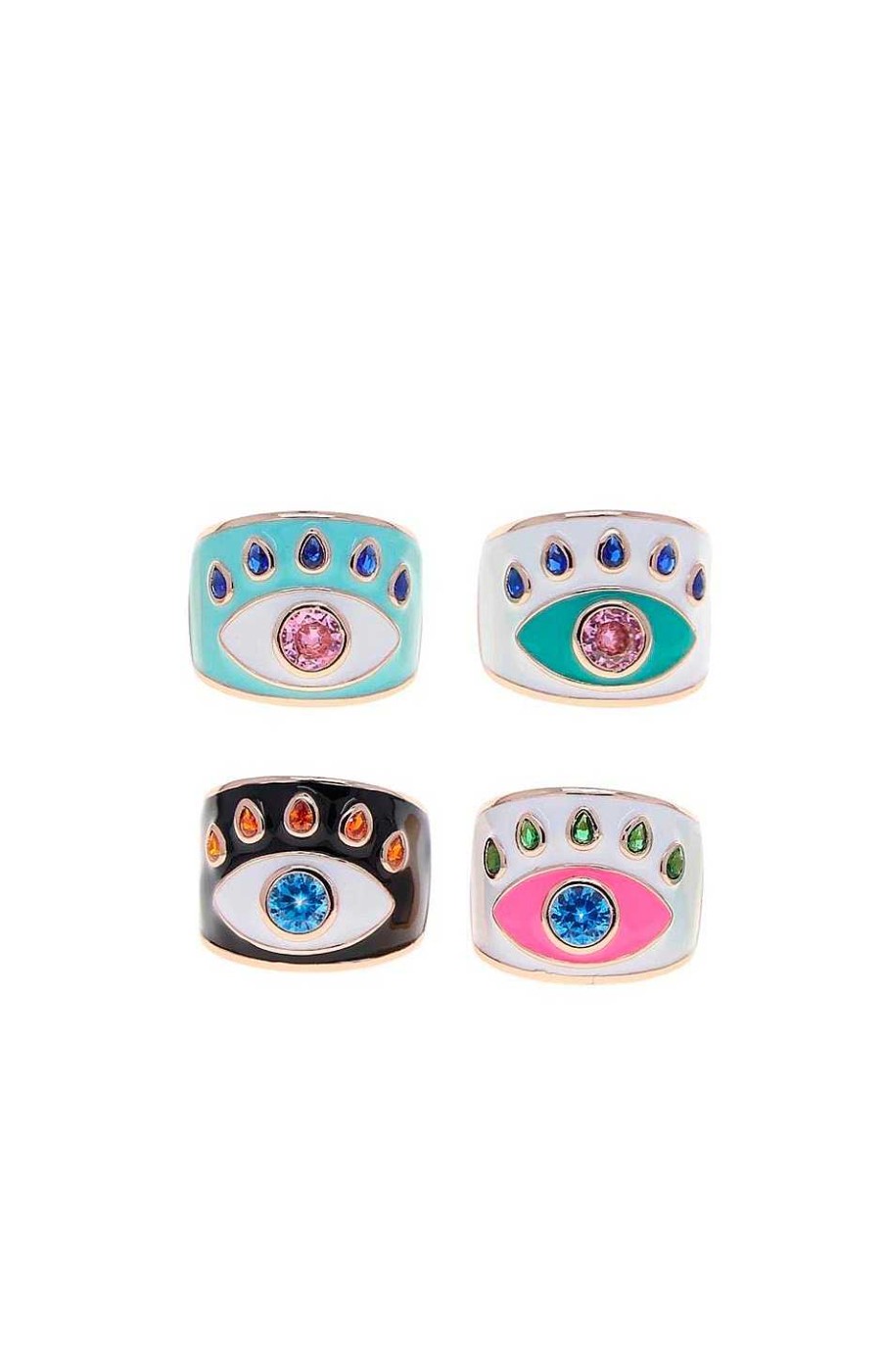 Accesorios Fetiche Suances | Anillo Ojo Celestial Blanco