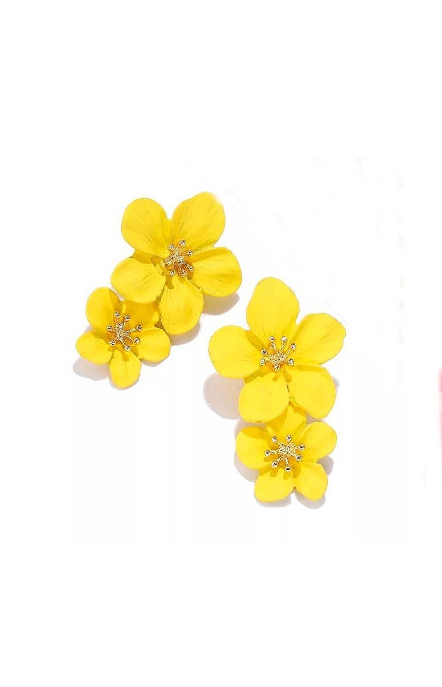 Accesorios Fetiche Suances | Pendientes Flores Amarillas