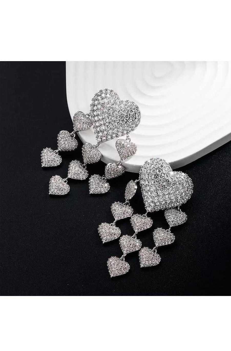 Accesorios Fetiche Suances | Pendientes Joyeria Corazones Plata