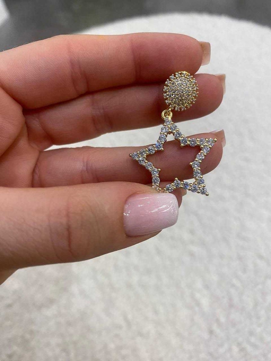 Accesorios Fetiche Suances | Pendientes Estrellas Brillantes