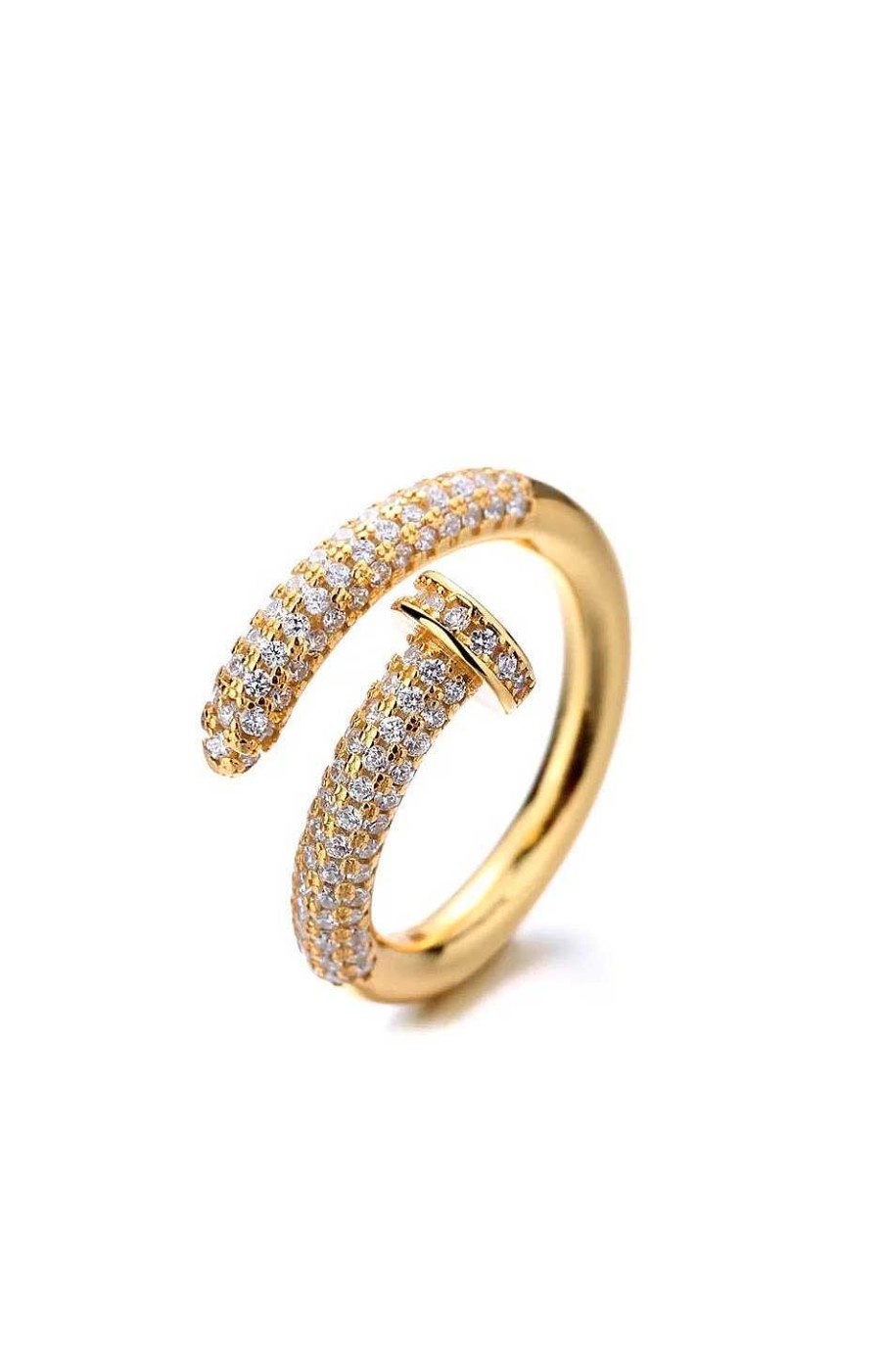 Accesorios Fetiche Suances | Anillo Dorado Tornillo