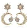 Accesorios Fetiche Suances | Pendientes Bohemios Dos Lunas Dos Estrellas