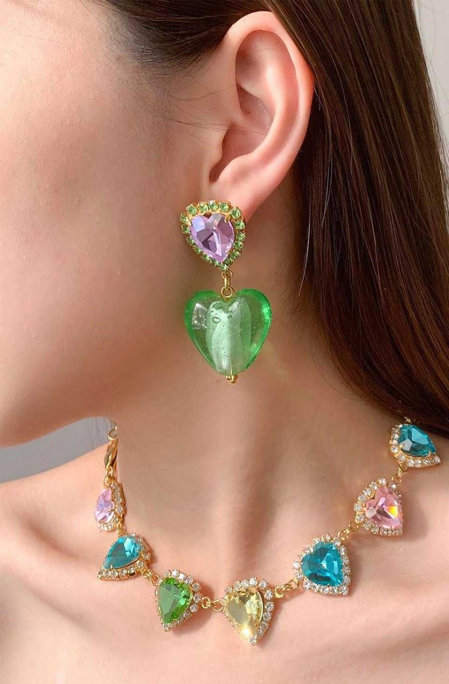Accesorios Fetiche Suances | Collar Eternitty Cristales De Swarovski
