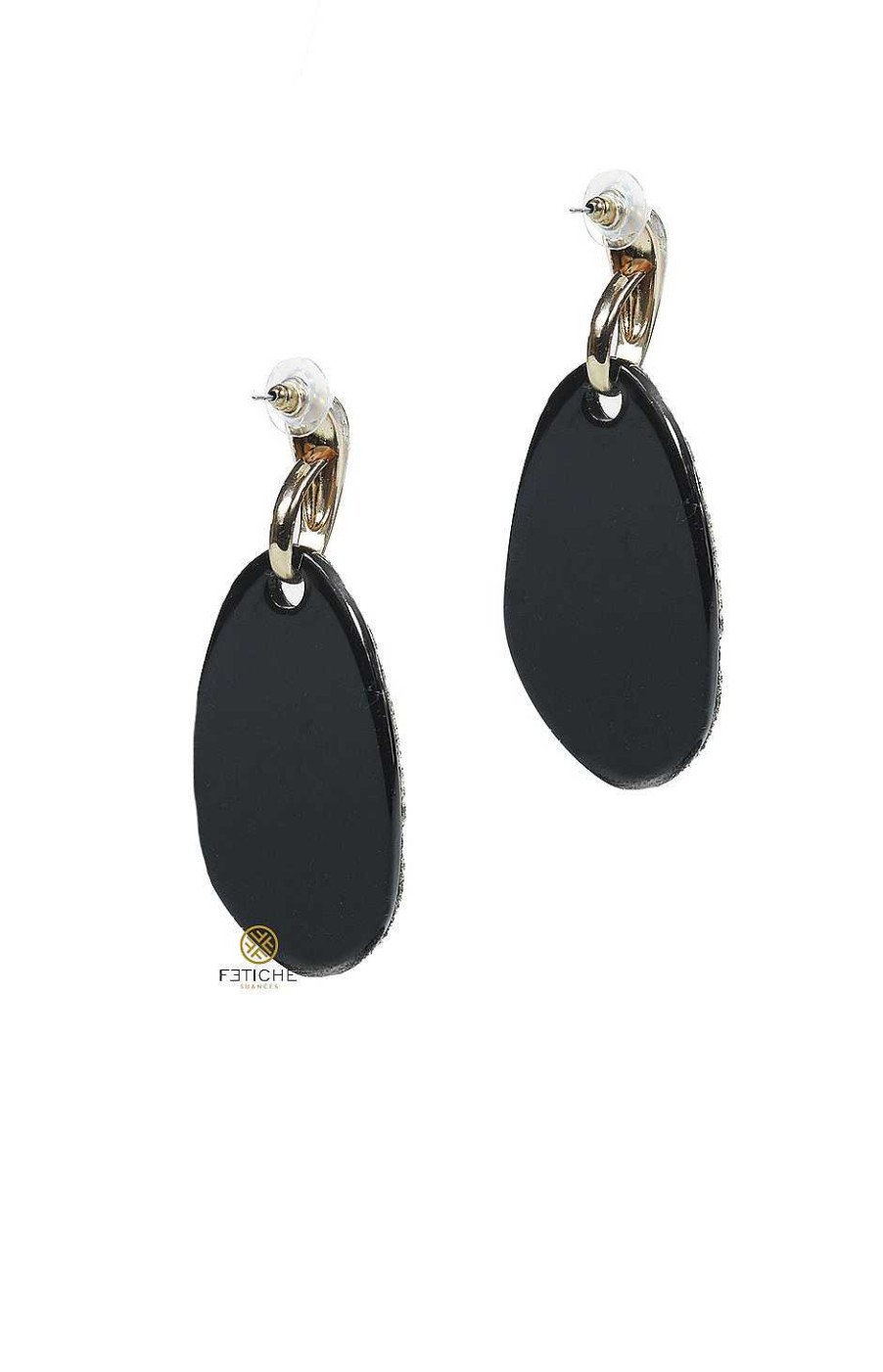 Accesorios Fetiche Suances | Pendientes Purpun Snake Gris