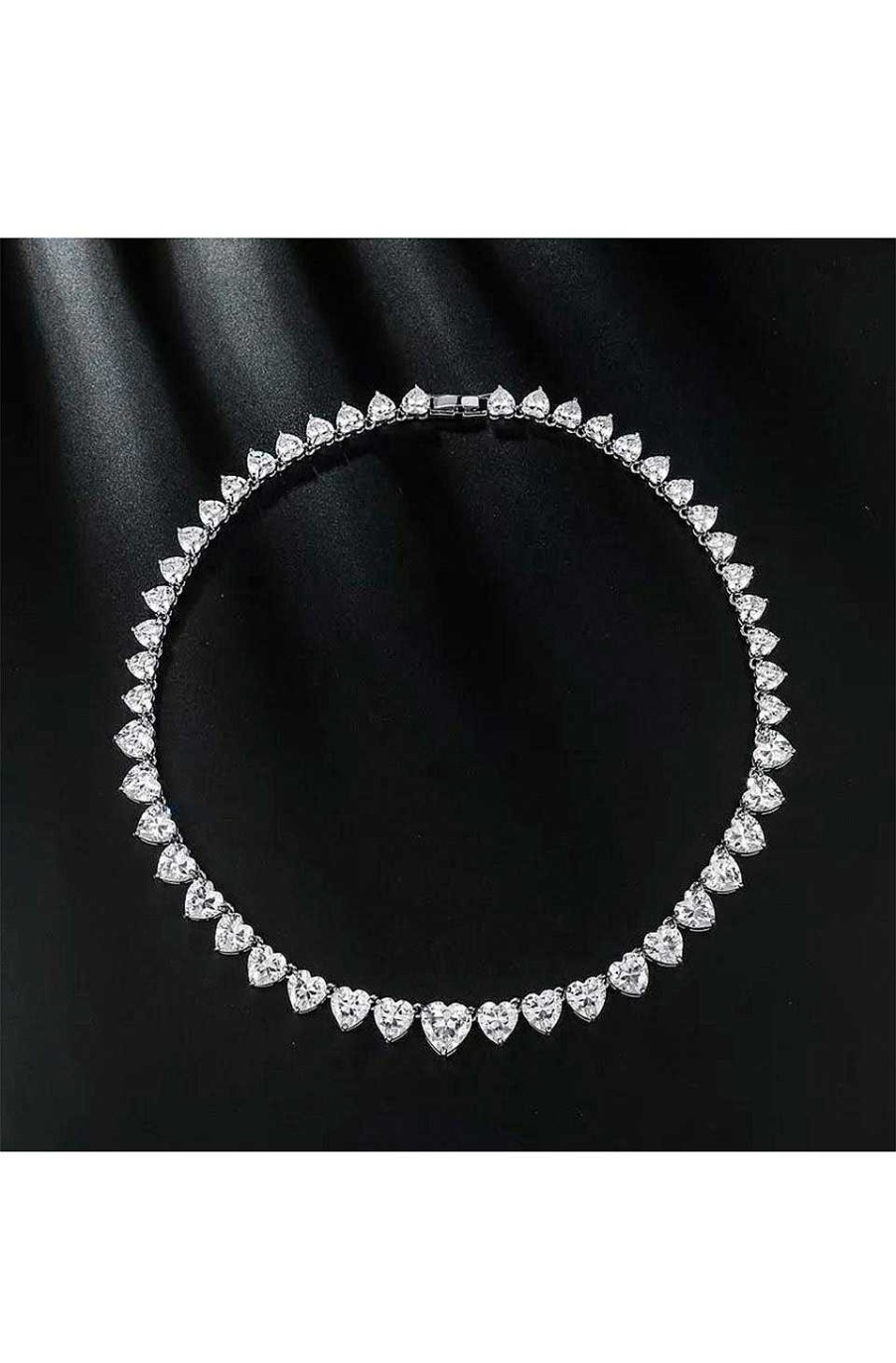 Accesorios Fetiche Suances | Collar Corazones Degradee