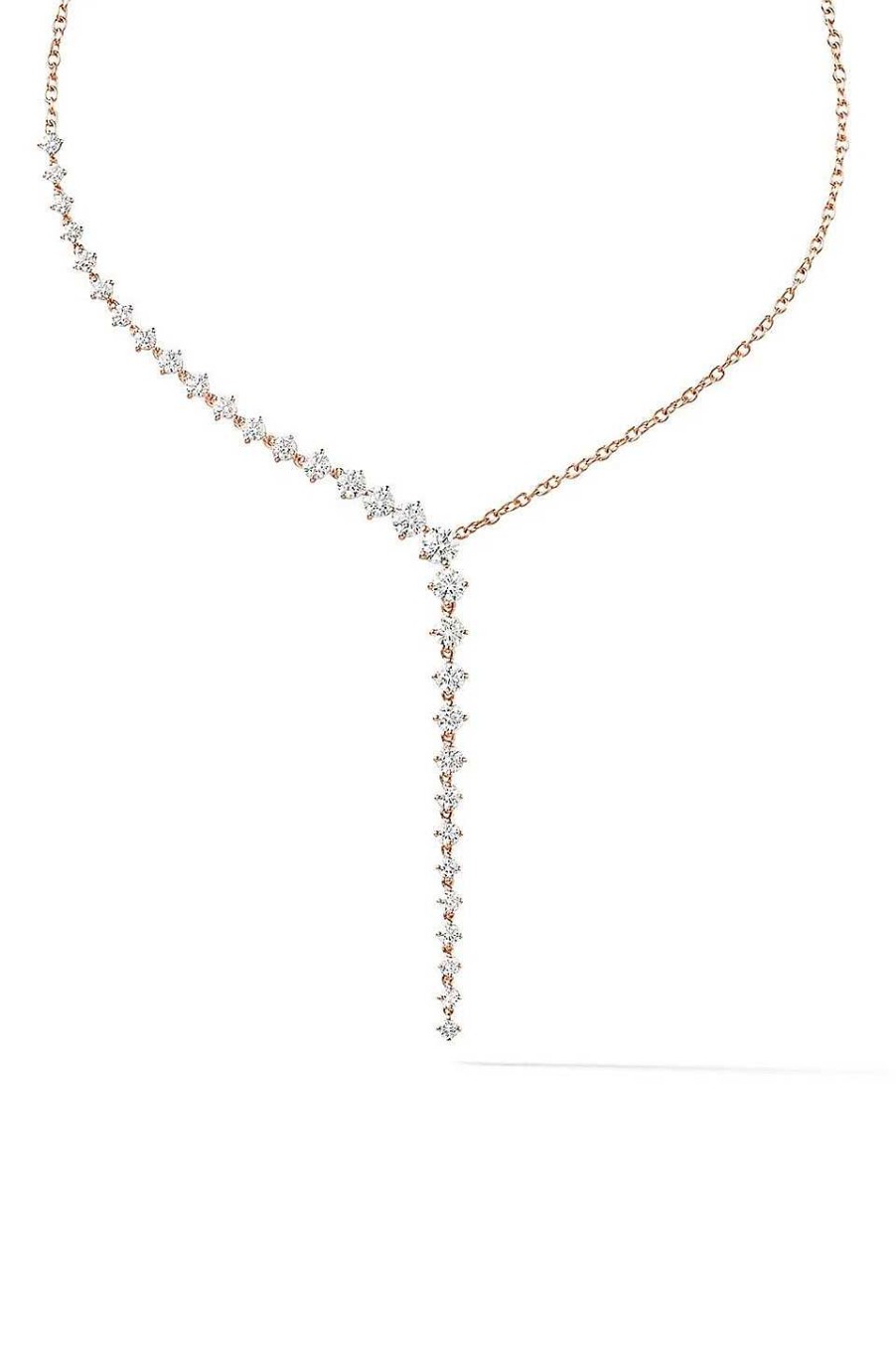 Accesorios Fetiche Suances | Collar Cadena Dorada Con Circonitas