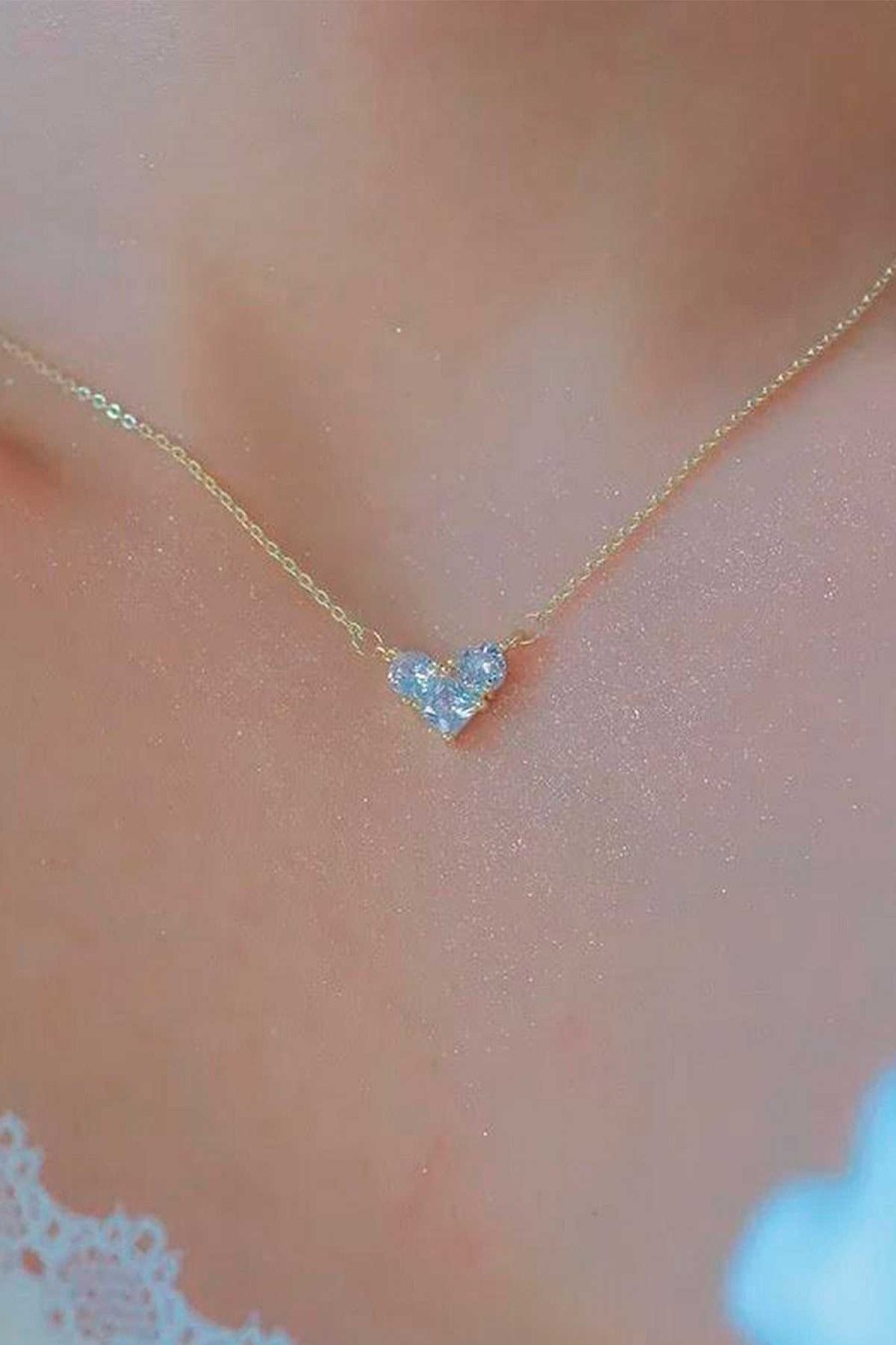 Accesorios Fetiche Suances | Collar Cadena Con Coraz N