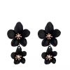 Accesorios Fetiche Suances | Pendientes Flores Black