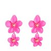 Accesorios Fetiche Suances | Pendientes Flores Fucsia