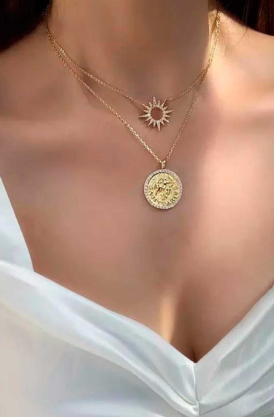 Accesorios Fetiche Suances | Collar Moneda Horoscopo Virgo