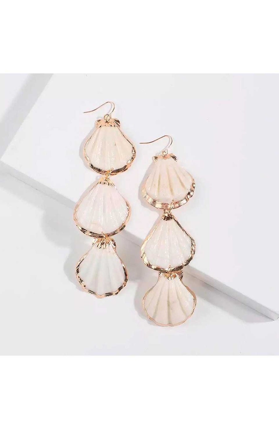 Accesorios Fetiche Suances | Pendientes Bohemios 3 Conchas