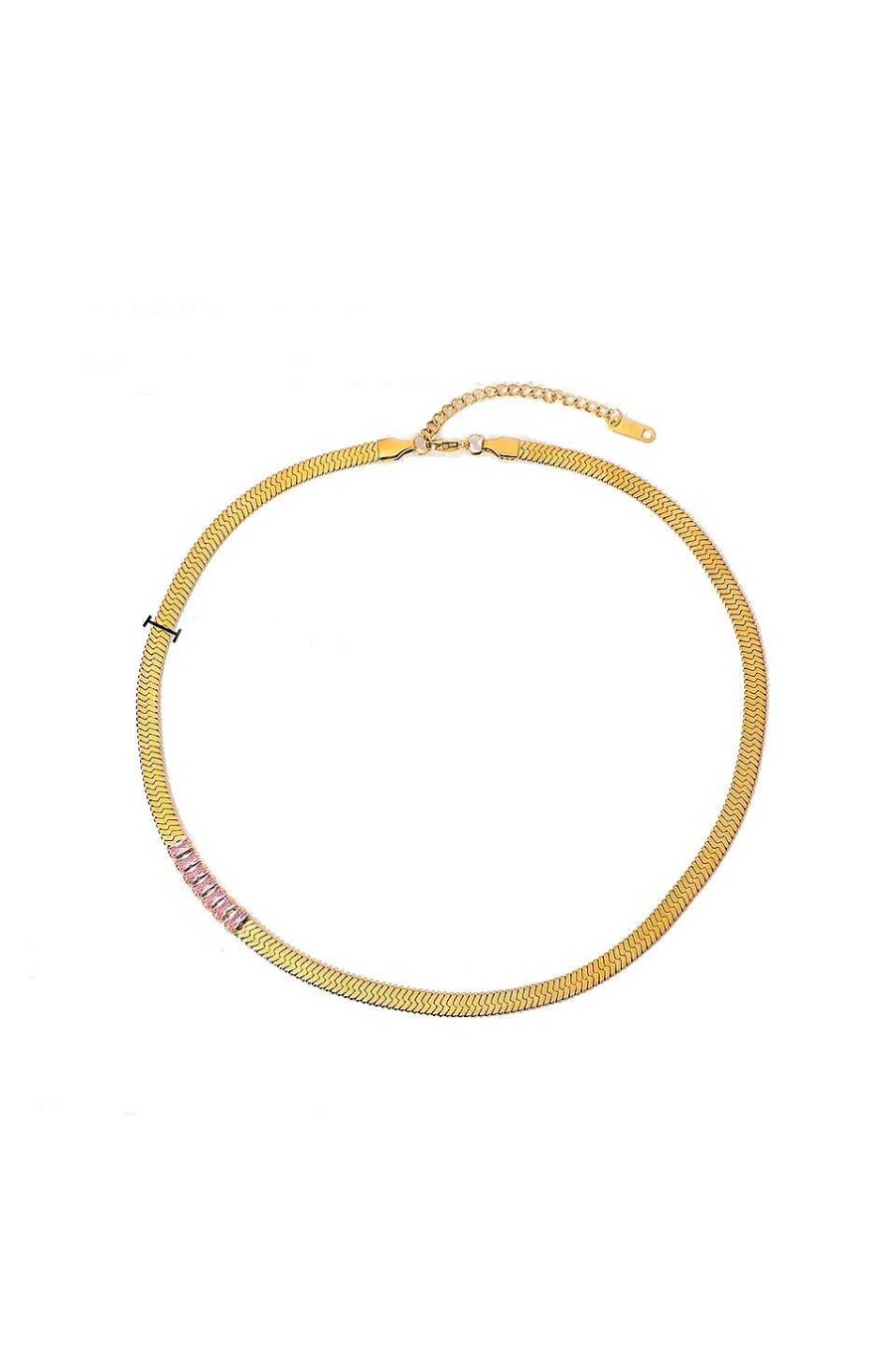 Accesorios Fetiche Suances | Collar Tipo Serpiente Pink