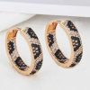 Accesorios Fetiche Suances | Pendientes De Aro Snake Print