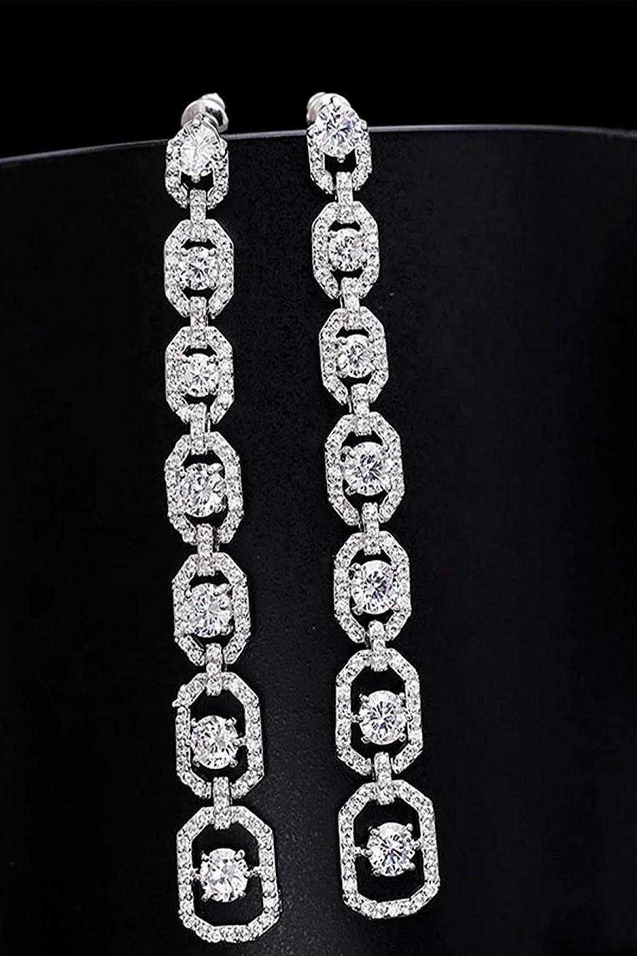 Accesorios Fetiche Suances | Pendientes Diamond De Estilo Vintage
