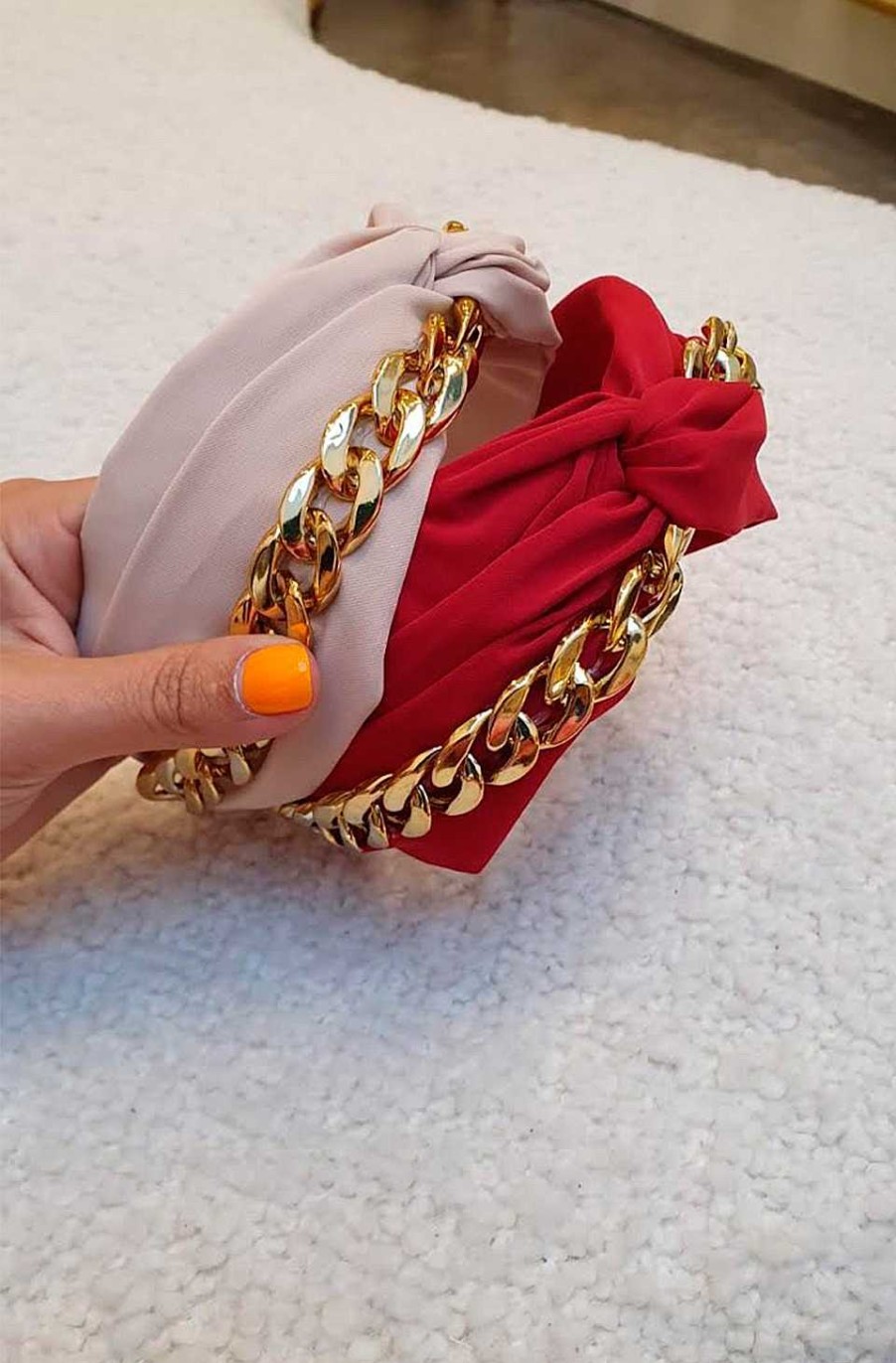 Accesorios Fetiche Suances | Diadema Turbante Cereza