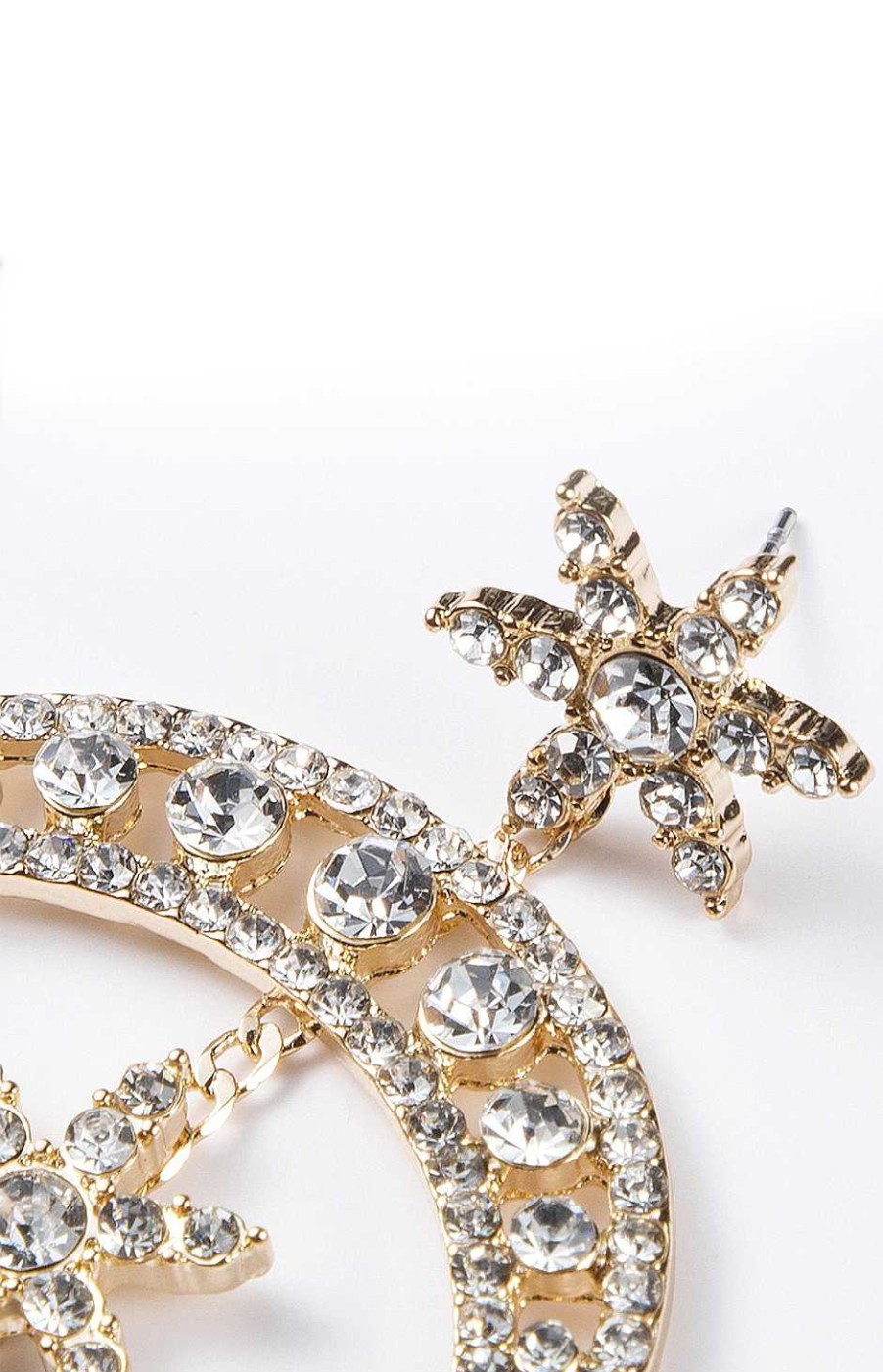 Accesorios Fetiche Suances | Pendientes Arezzo Moon & Stars