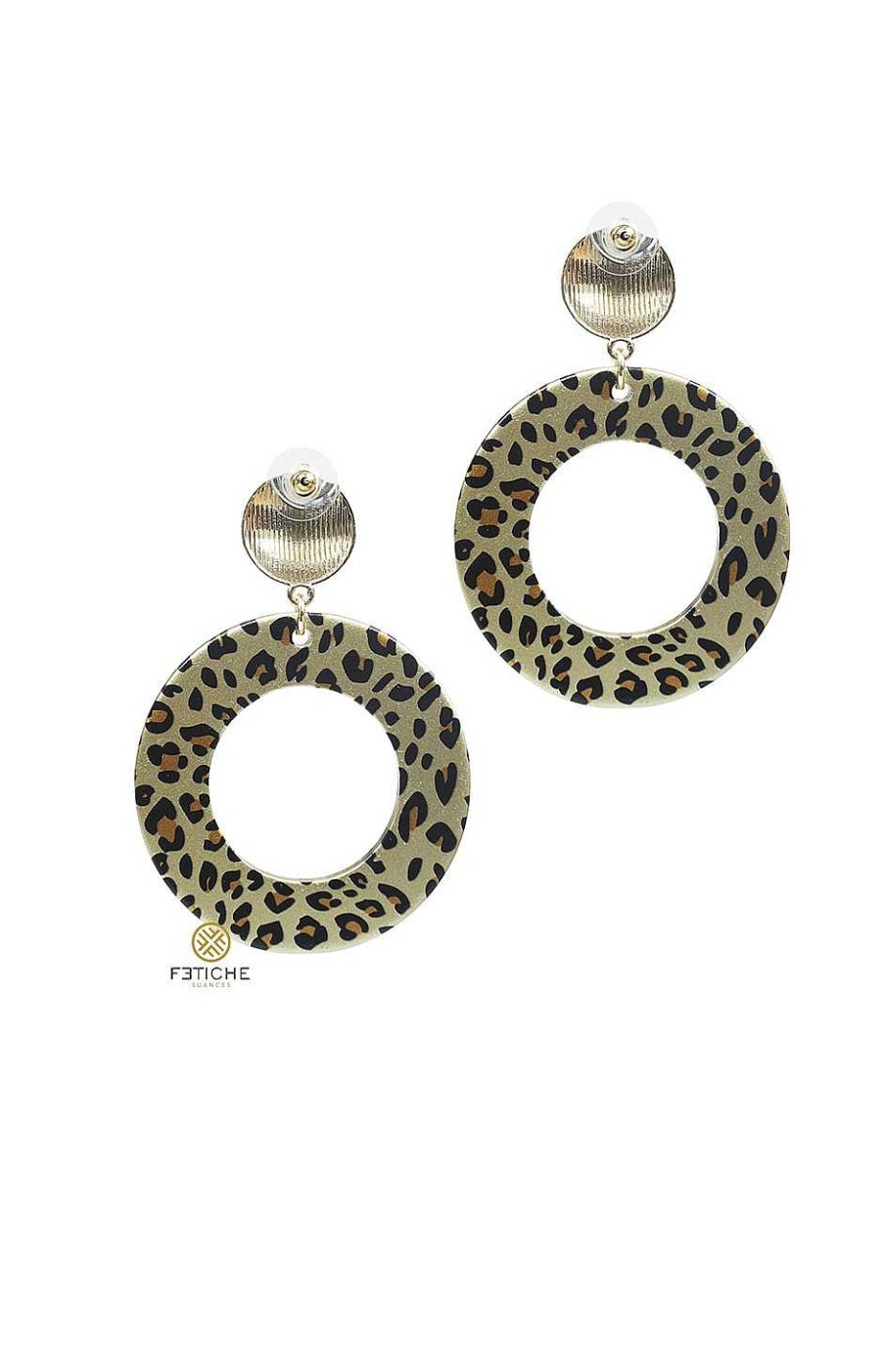 Accesorios Fetiche Suances | Pendientes Aroprint Leopardo