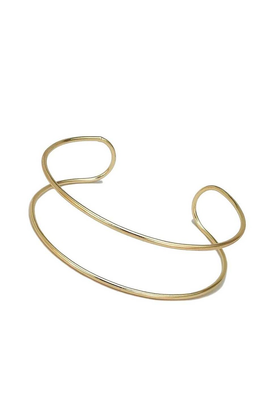 Accesorios Fetiche Suances | Choker Dorado Dos Filas
