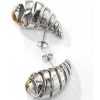 Accesorios Fetiche Suances | Pendientes Espiral Plata