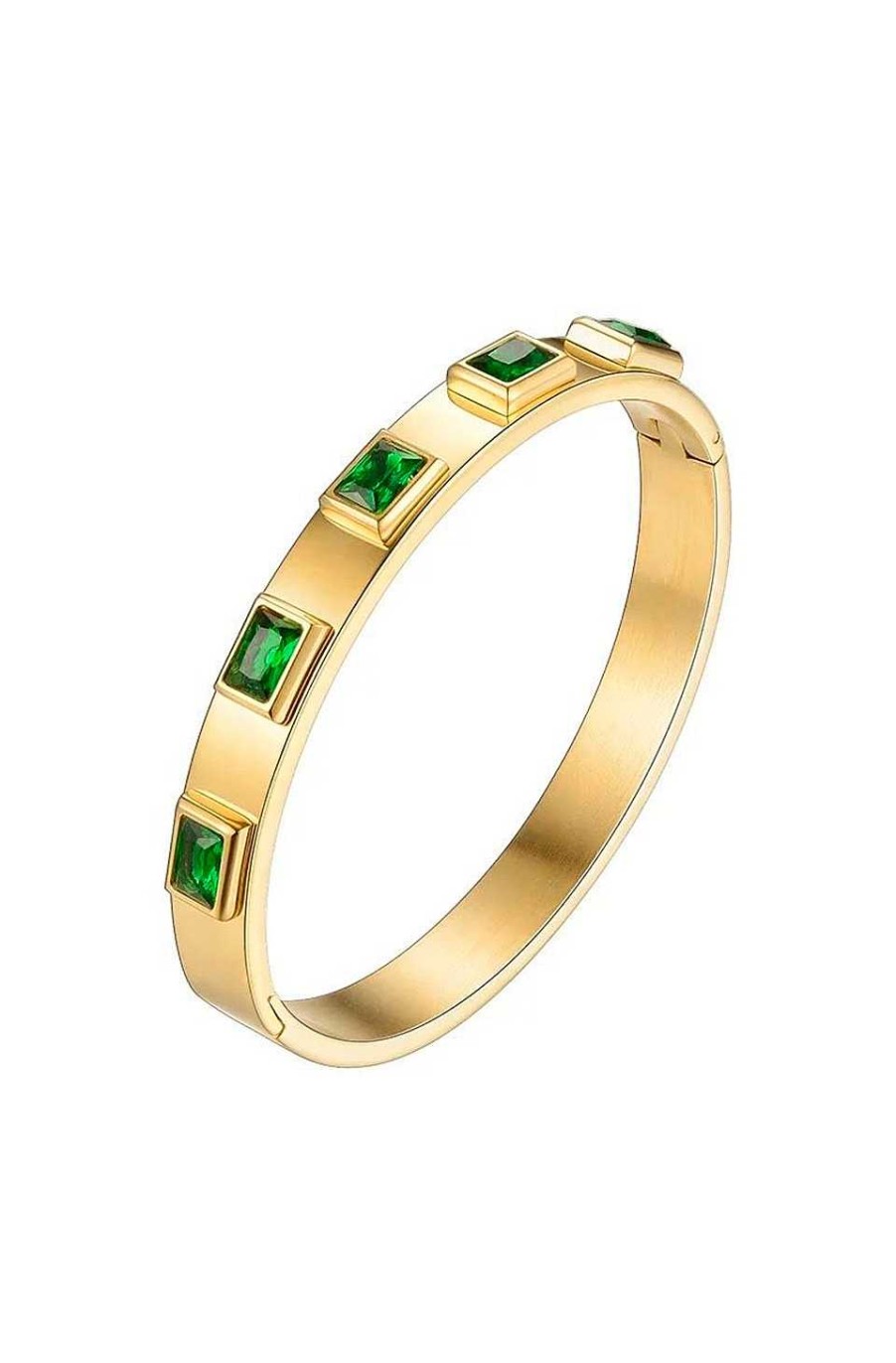 Accesorios Fetiche Suances | Pulsera Circ N Verde Esmeralda