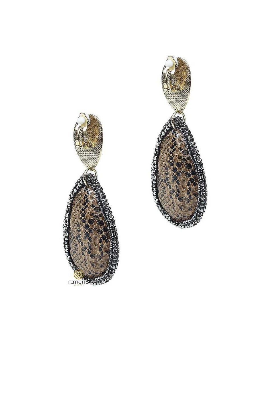 Accesorios Fetiche Suances | Pendientes Gota Snake Marr N