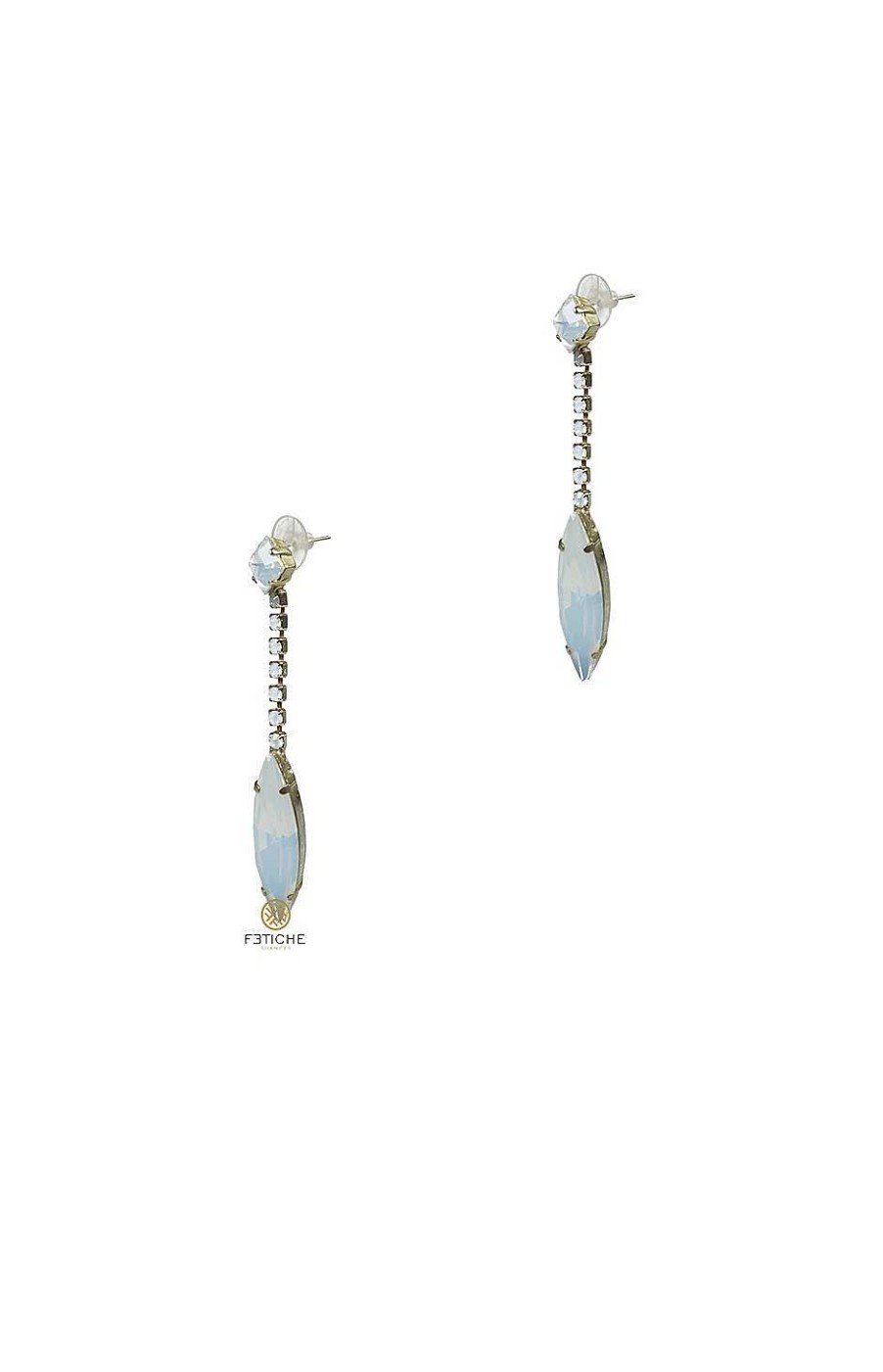 Accesorios Fetiche Suances | Pendientes Tear Blanco