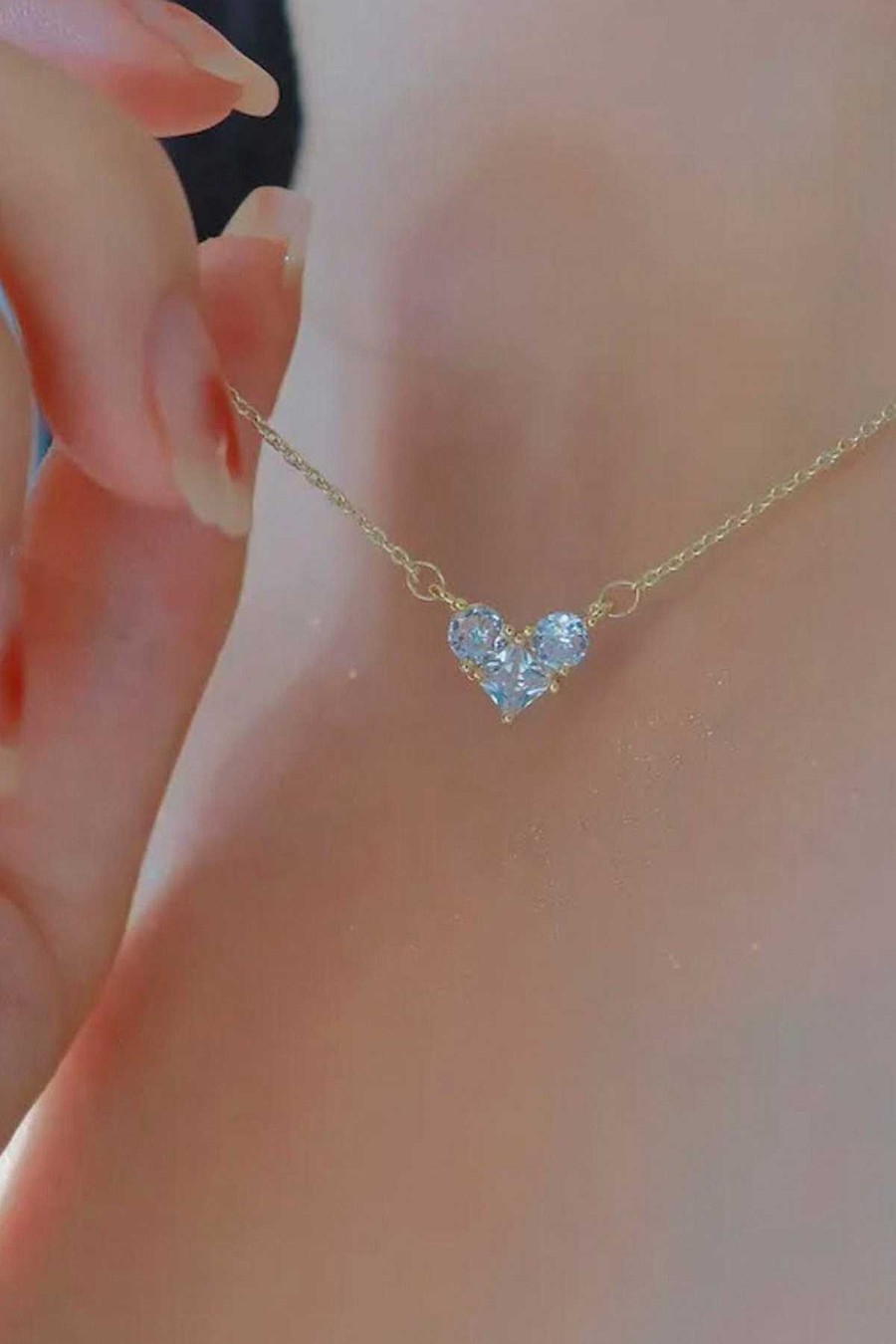 Accesorios Fetiche Suances | Collar Cadena Con Coraz N