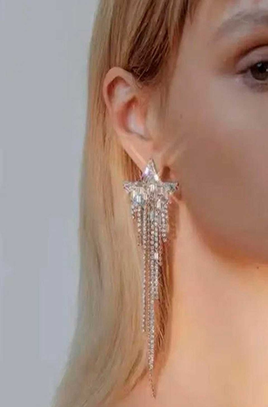 Accesorios Fetiche Suances | Pendientes Estrellas Plata Lagrimas