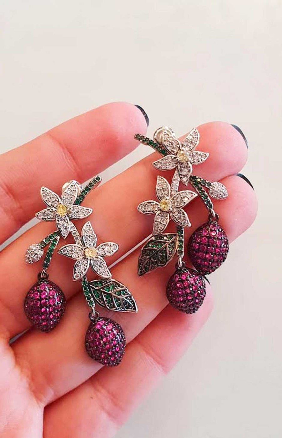 Accesorios Fetiche Suances | Pendientes Joya Flores