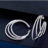 Accesorios Fetiche Suances | Pendientes Tres Aros Cristales Plata