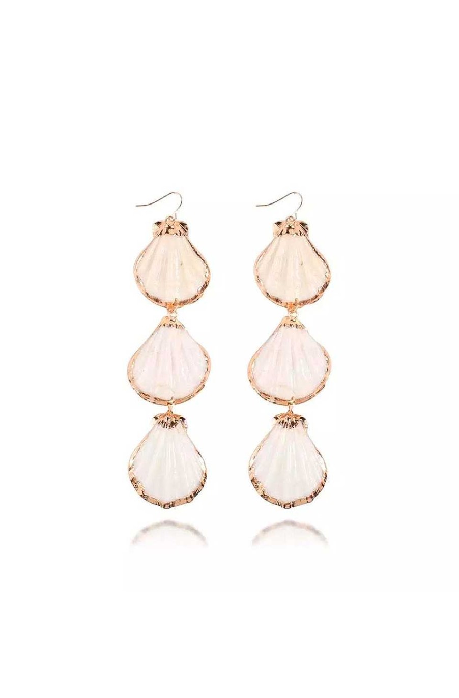 Accesorios Fetiche Suances | Pendientes Bohemios 3 Conchas